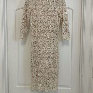HM eyelet embroidered dress